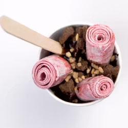 Glasspanna – Grön Glassmaskin för Ice Cream Rolls & Glassbuffé - Frysplatta för Hemmagjord Glass