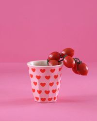 Kopp soft rosa med "Sweet hearts" tryck  - Medium