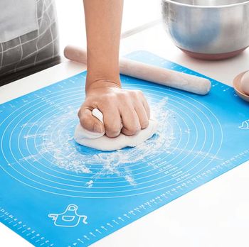 Bakmatta i silikon non-stick - Blå