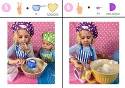 Vaniljfrosting – Nedladdningsbar PDF - Baka med Alma – Pedagogiskt Recept för Barn