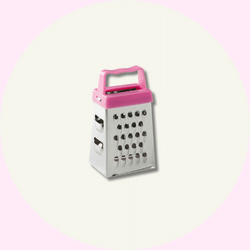 Rivjärn Litet - Rosa - för citrus ost & choklad - Baka med Alma