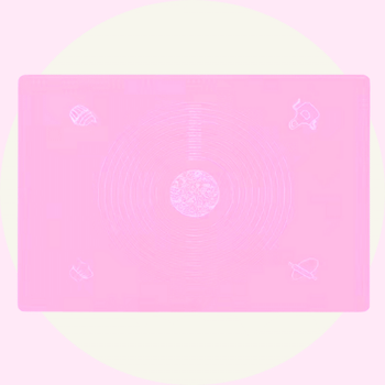 Bakmatta i silikon non-stick - Rosa
