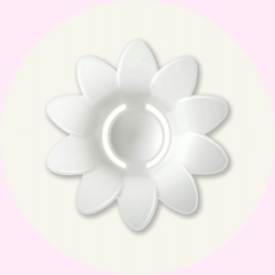 Separera ägg - Blomma med gulan i mitten - Baka med Alma