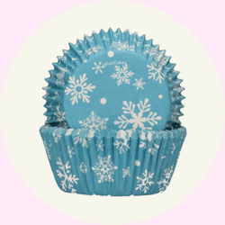 Kakform - Frosen - Snöflingor - muffinsform - FUNCAKE