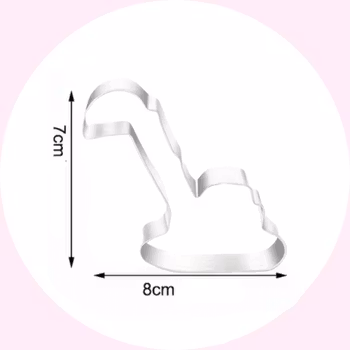 Grävskopa - Kakform - Pepparkaksfor - Baka med Alma