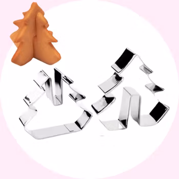3D Julgran- Kakform - Pepparkaksfor - Baka med Alma