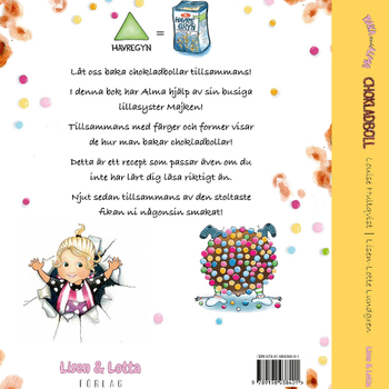 Baka med Alma – Chokladboll - Baka med Barn – Pedagogisk Receptbok med Bildstöd