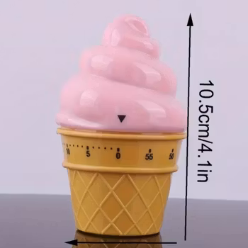 Kökstimer / Äggklocka – Rosa Glass - Perfekt för Barn & Bakning – Baka med Alma