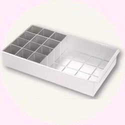 Alfanumeriska Bakform i Aluminium -siffertårta -bokstavstårta