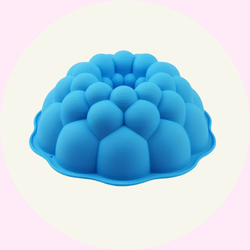 Silikonform - Sockerkaksform -mousseform - clouds