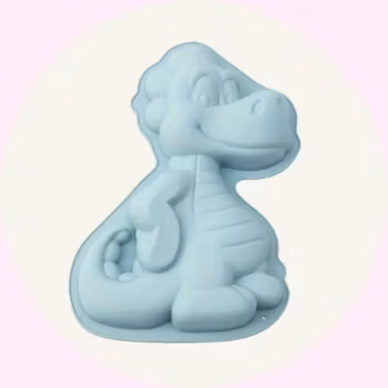 Silikonform Dinosaurie – Perfekt Tårtform & Sockerkaksform för Lekfull Bakning!
