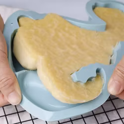 Silikonform Dinosaurie – Perfekt Tårtform & Sockerkaksform för Lekfull Bakning!