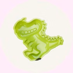 Silikonform Dino - Sockerkaksform - tårtform- Dinosaurie
