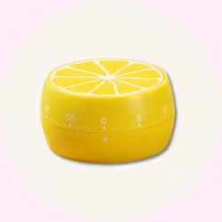 Kökstimer / Äggklocka – Citron - Perfekt för Barn & Bakning – Baka med Alma