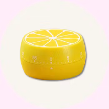 Kökstimer / Äggklocka – Citron - Perfekt för Barn & Bakning – Baka med Alma