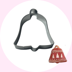 Julklocka- Kakform - Pepparkaksformar - Baka med Alma -