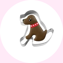Sittande Hund - Kakform - Pepparkaksformar - Baka med Alma