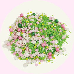 Christmas Snowflakes – Färgglatt Julströssel för Magiska Bakverk (40g)