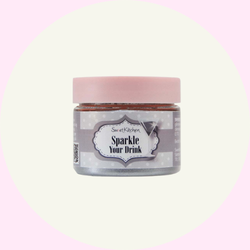 Sparkle your drink - SILVER - Sweet kitchen