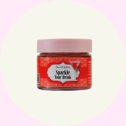 Sparkle your drink - RED - Sweet kitchen