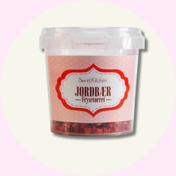 Frystorkade Jordgubbsbitar 10g – Perfekt för Dekoration & Smaksättning
