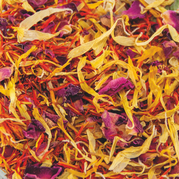 Torkade Ätbara Blommor Mix 2 – Perfekt för Tårtor, Desserter & Dekoration (5g)