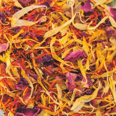 Torkade Ätbara Blommor Mix 2 – Perfekt för Tårtor, Desserter & Dekoration (5g)