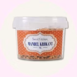 Mandelkrokant 50g – Krispigt & Karamelliserat för Bakning & Dekoration
