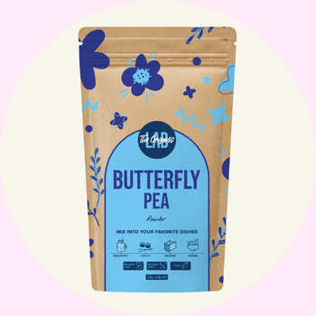 Butterfly Pea Pulver 70g – Naturligt Superfood & Blått Te från The Organic Lab