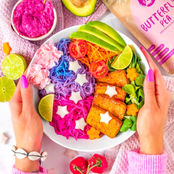 Butterfly Pea Pulver 70g – Naturligt Superfood & Blått Te från The Organic Lab