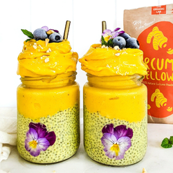 Gurkmeja & Curcumin Pulver 70g – Ekologiskt Superfood från The Organic Lab