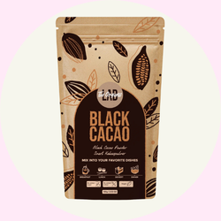 Black Cacao Pulver 100g – Svart Kakao från The Organic Lab