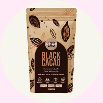 Black Cacao Pulver 100g – Svart Kakao från The Organic Lab