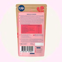 Hibiskus Pulver 100g – Ekologiskt Superfood från The Organic Lab