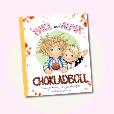 Baka med Alma – Chokladboll - Baka med Barn – Pedagogisk Receptbok med Bildstöd