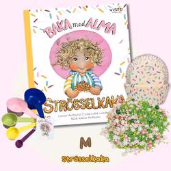 Baka med Alma – Storlek M - Baka med Barn med Pedagogisk Bakbok & Färgkodad Måttsats!
