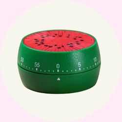 Kökstimer / Äggklocka – Vattenmelon - Perfekt för Barn & Bakning – Baka med Alma