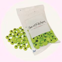 Gröna Monsterögon – Lekfull Dekoration & Strössel till Barnkalas - Sweet Kitchen