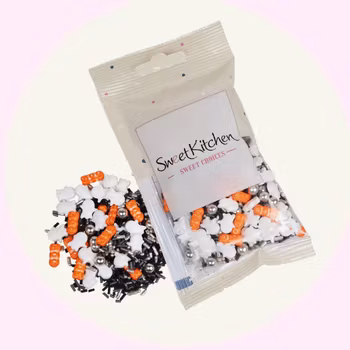 Halloween Mix – Spök- & Boo-Strössel till Barnkalas & Bakverk | Sweet Kitchen