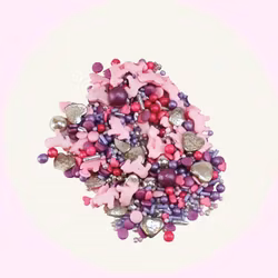 Little Unicorn Mix Strössel – Rosa, Lila & Silver - Sweet Kitchen