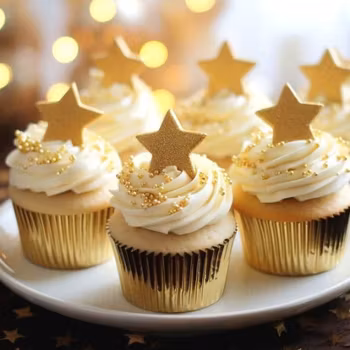 Gold Nonpareilles – Guldpärlor för Dekoration 40g - Sweet Kitchen