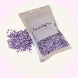 Unicorn Lila Sprinkles – Strössel med stjärnor & pärlor - Sweet Kitchen