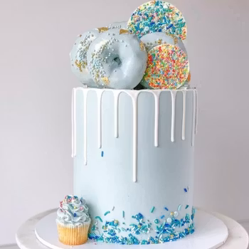Blått Unicorn Strössel – Magiskt dekorationsströssel i blå nyanser - Sweet Kitchen
