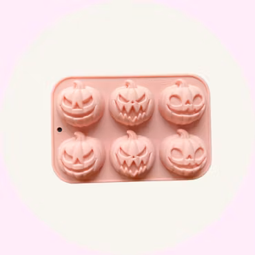 Silikonform med Pumpor – Bakform för Halloween, Pyssel & Choklad - Baka med Alma