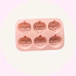 Silikonform med Pumpor – Bakform för Halloween, Pyssel & Choklad - Baka med Alma