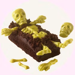 Wilton Chokladform Skelettdelar – 2 Figurer för Halloween & Pyssel