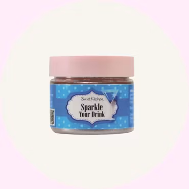 Sparkle My Drink Blue – Blått Dryckspulver med Skimrande Effekt (10 g) - Sweet Kitchen