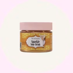 Sparkle My Drink Gold – Glittrande Dryckspulver med Pärlemoreffekt (10 g) – Sweet Kitchen
