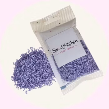 Lila Strössel 50 g – Tunna Strösselstänger för Kreativ Bakning – SweetKitchen