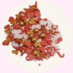 All Christmas Mix 40 g – Färgsprakande Strösselblandning med Julkänsla – SweetKitchen